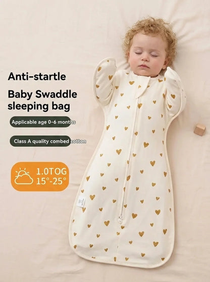 Stress Free Anti-Startle Baby Swaddle Sleeping Bag