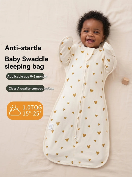 Stress Free Anti-Startle Baby Swaddle Sleeping Bag