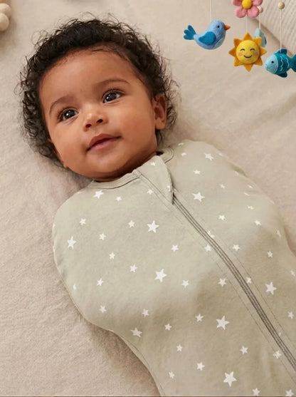 Stress Free Anti-Startle Baby Swaddle Sleeping Bag